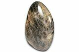 Polished Free-Standing Black Moonstone - Madagascar #348972-2
